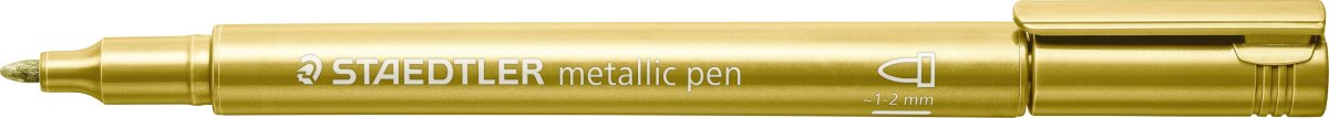 Staedtler Marker runda pennor metallic 10 st.