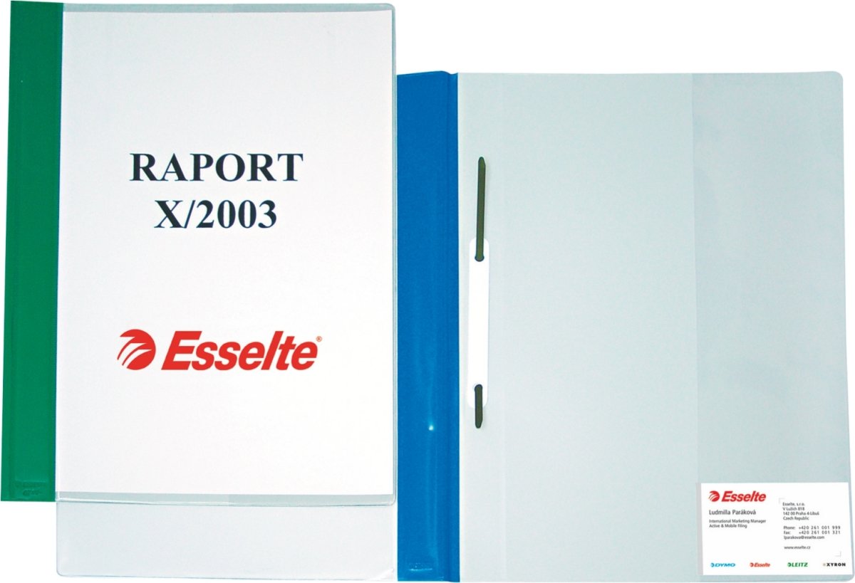 Esselte offertmapp, A4 dubbel framsida, vit