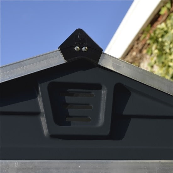 Palram Canopia SKYLIGHT 2,1 m2 Skjul, midnattsgrå