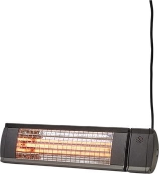 HEAT1 terrassvärmare eco high-line 2000 W, Grå