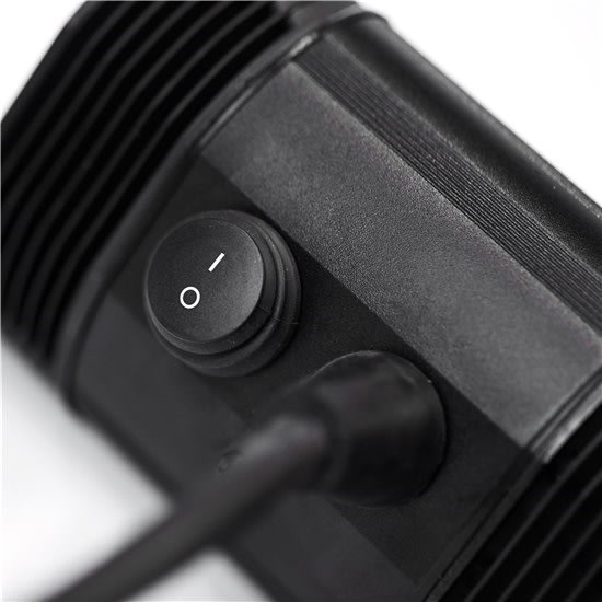 HEAT1 eco high-line 2000 W, Slimline, Svart