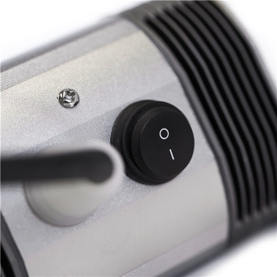 HEAT1 eco high-line 2000 W, Slimline, Titangrå