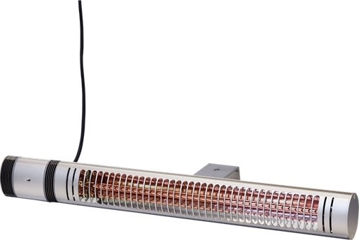 HEAT1 eco high-line 2000 W, Slimline, Titangrå
