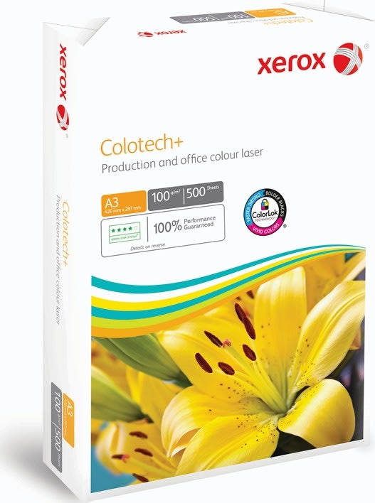 Xerox Colotech + FSC kopieringspapper, A3 / 100g /