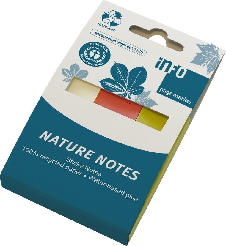 iNFO Nature Indexflikar | 25x75 mm | 3x100 st