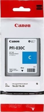 Bläckpatron, Canon PFI 030C, cyan