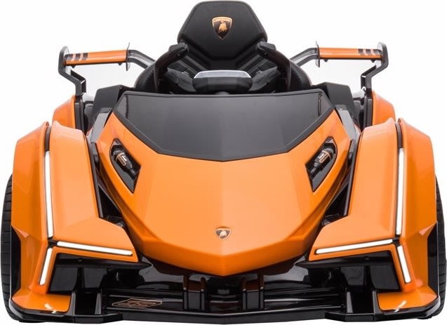 Eldriven barnbil, Lamborghini Lambo, V12, orange