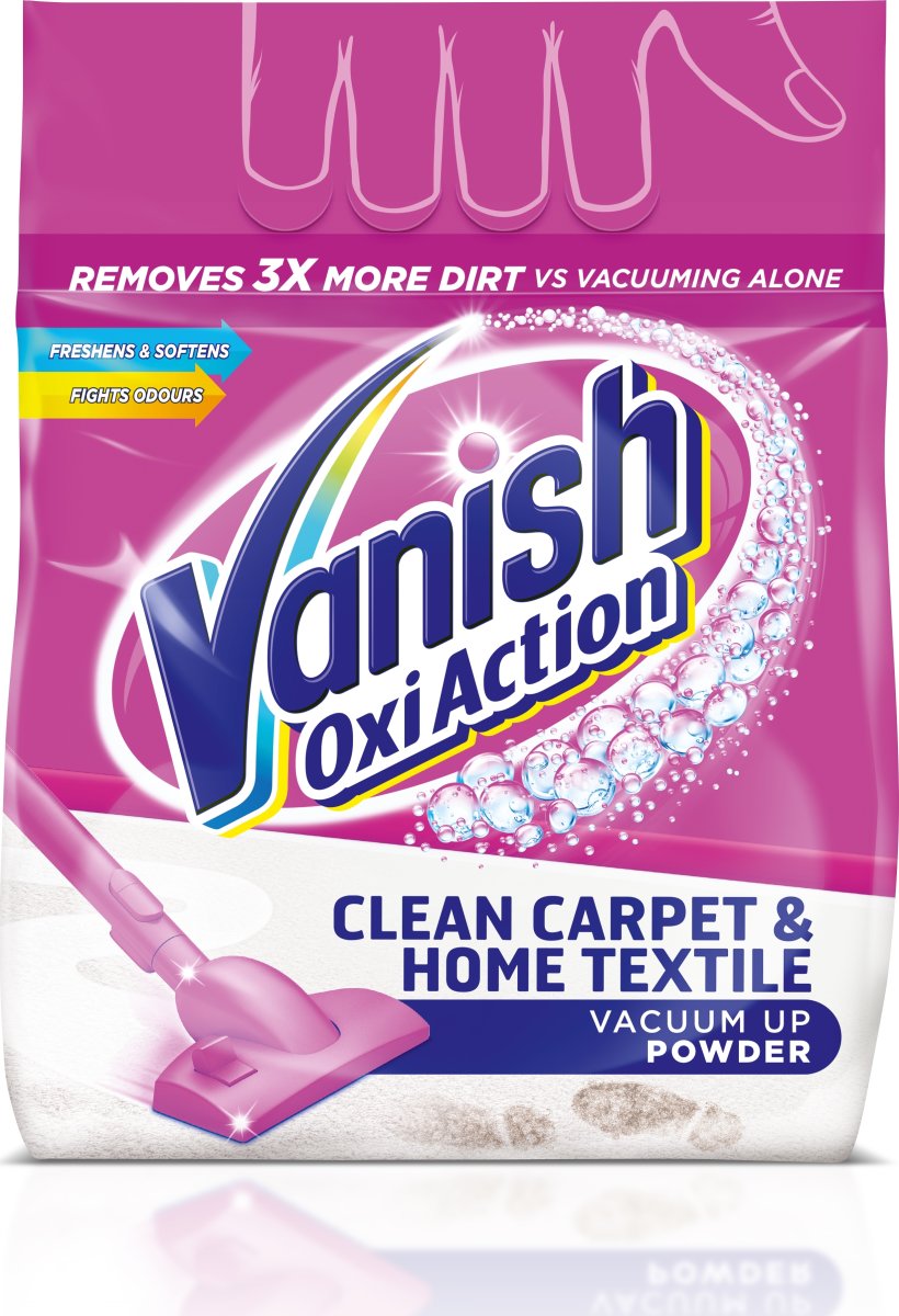 Vanish Oxi Action Carpet Powder mattrengöring 650g