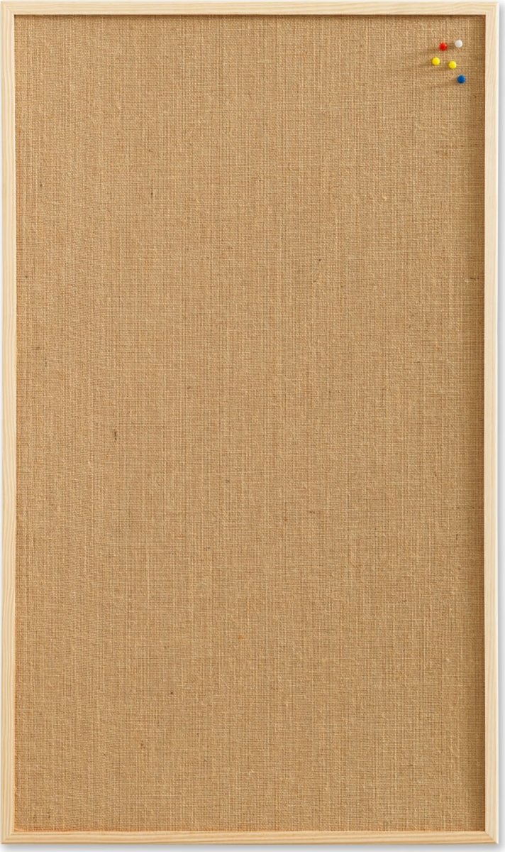 NAGA Pinboard anslagstavla, 120 x 180 cm, hessian