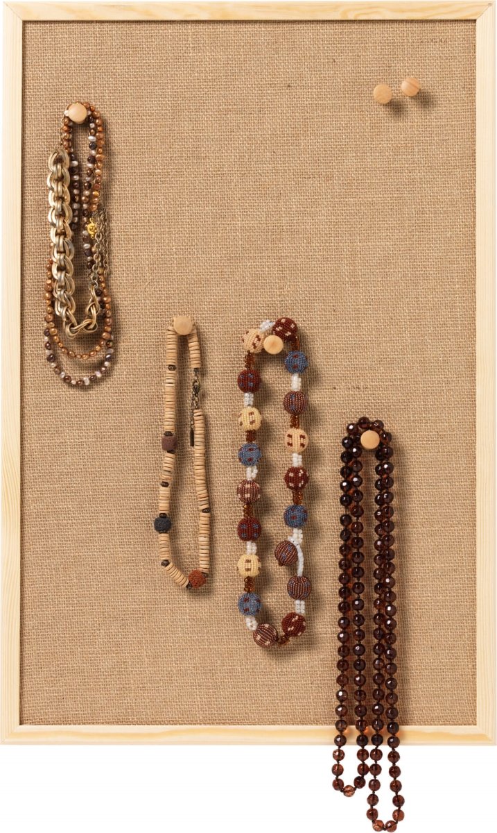 NAGA Pinboard anslagstavla, 120 x 180 cm, hessian