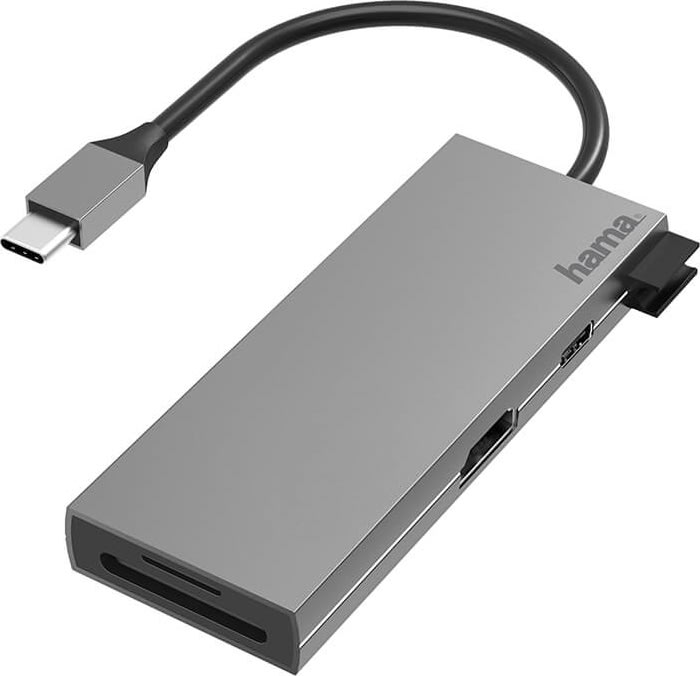 HAMA USB-C Multi-Hub 6x portar