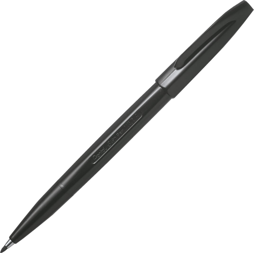 Pentel S520 Sign Pen Svart