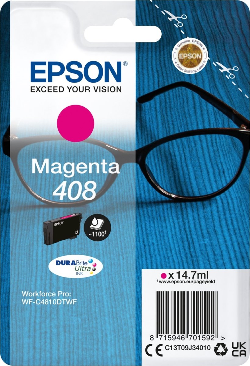 Epson 408 bläckpatron | magenta
