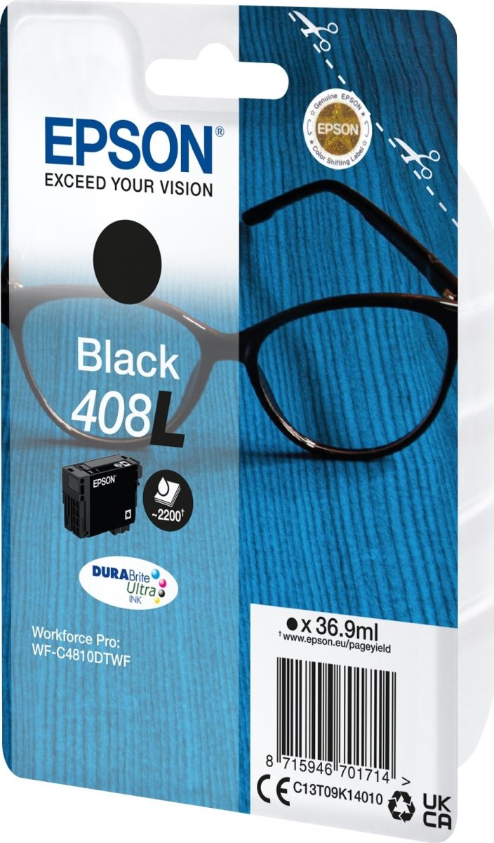 Epson 408L bläckpatron | svart