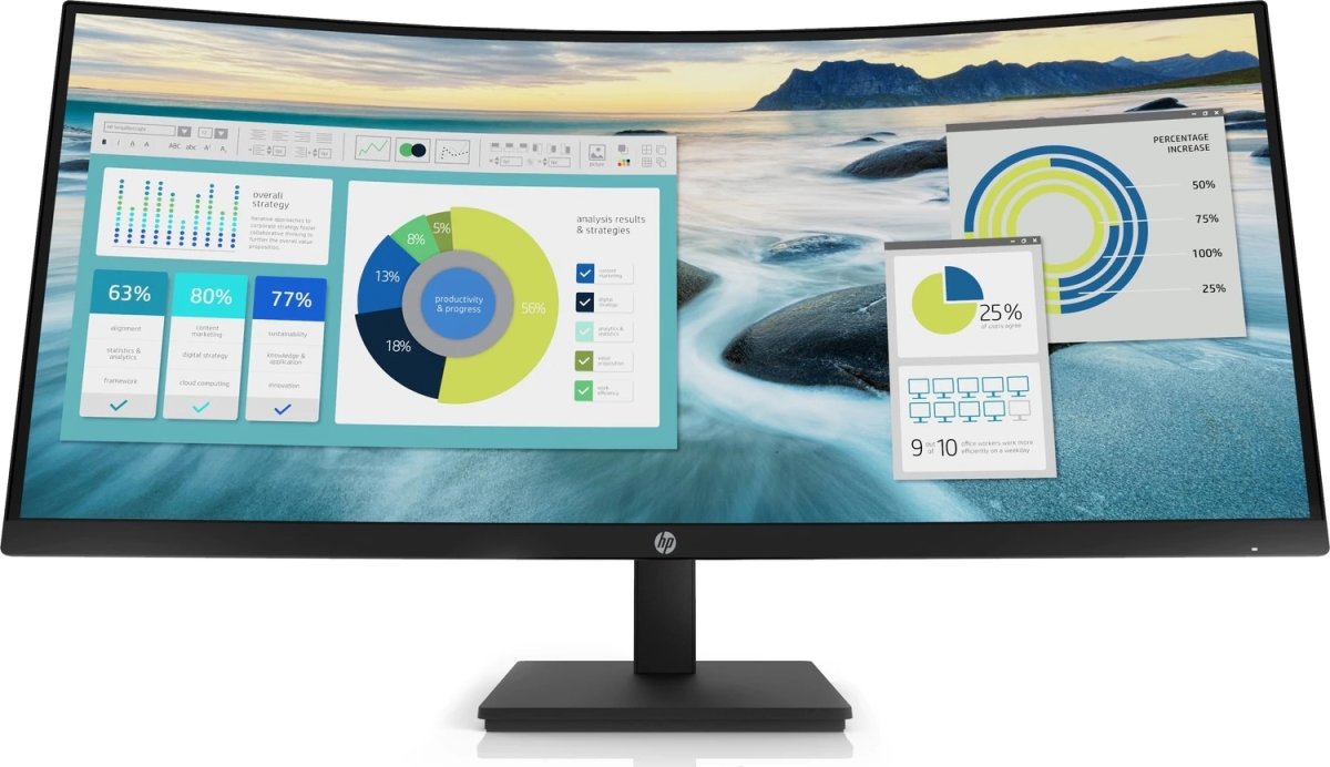 HP P34hc G4 34" välvd skärm