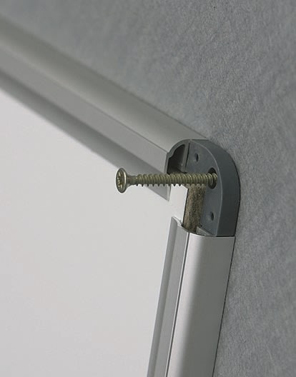 NAGA magnetisk whiteboard, 60x90 cm, aluminiumram