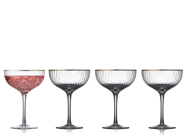 Lyngby Glas Palermo cocktailglas, 4 st.