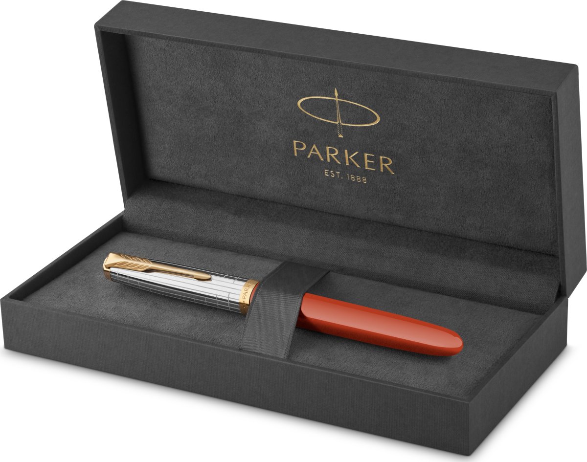 Parker 51 Premium Red Rage GT Reservoarpenna | M
