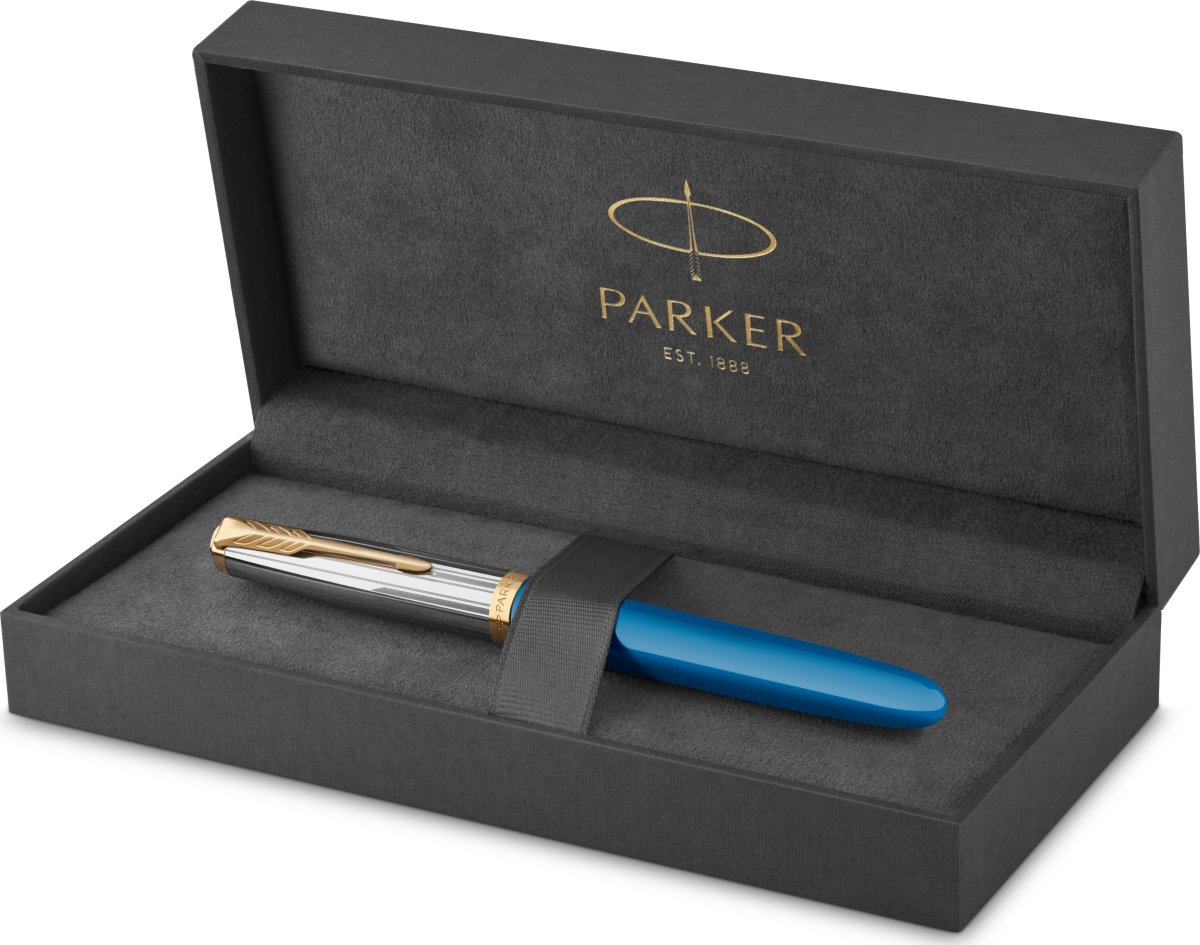 Parker 51 Premium Turquiose GT Reservoarpenna | M