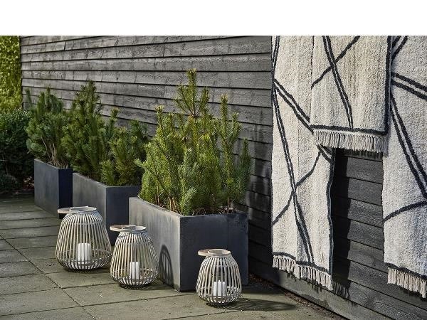 Villa Collection Bambu Lykta, Naturell H30 cm