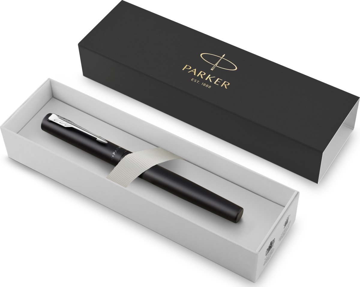 Parker Vector XL Metallic Black reservoarpenna | M