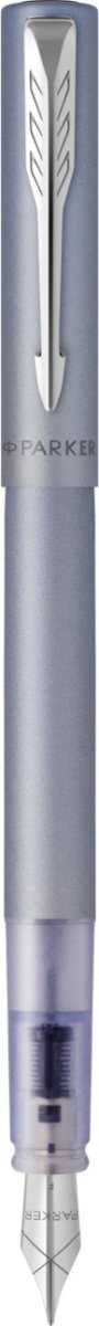 Parker Vector XL Metallic Silver-Blue Reservoar, M