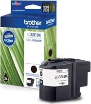 Brother LC22EBK lasertoner | svart