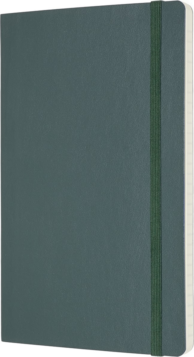 Moleskine Pro S anteckningsbok L | Linjerat | Grön