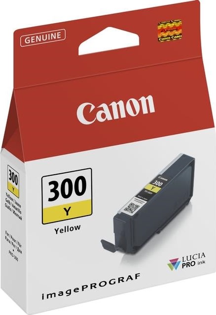 Canon PFI-300Y bläckpatron, gul