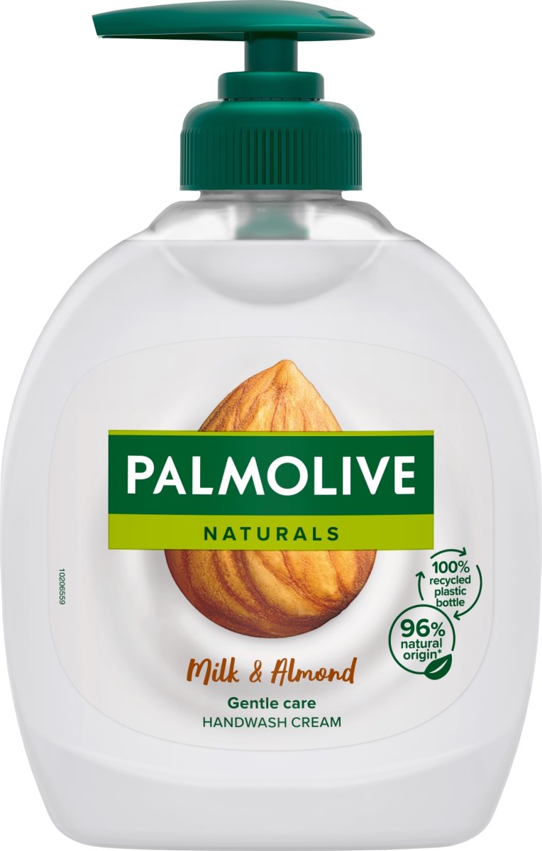 Palmolive flytande handtvål, Milk & Almond, 300 ml