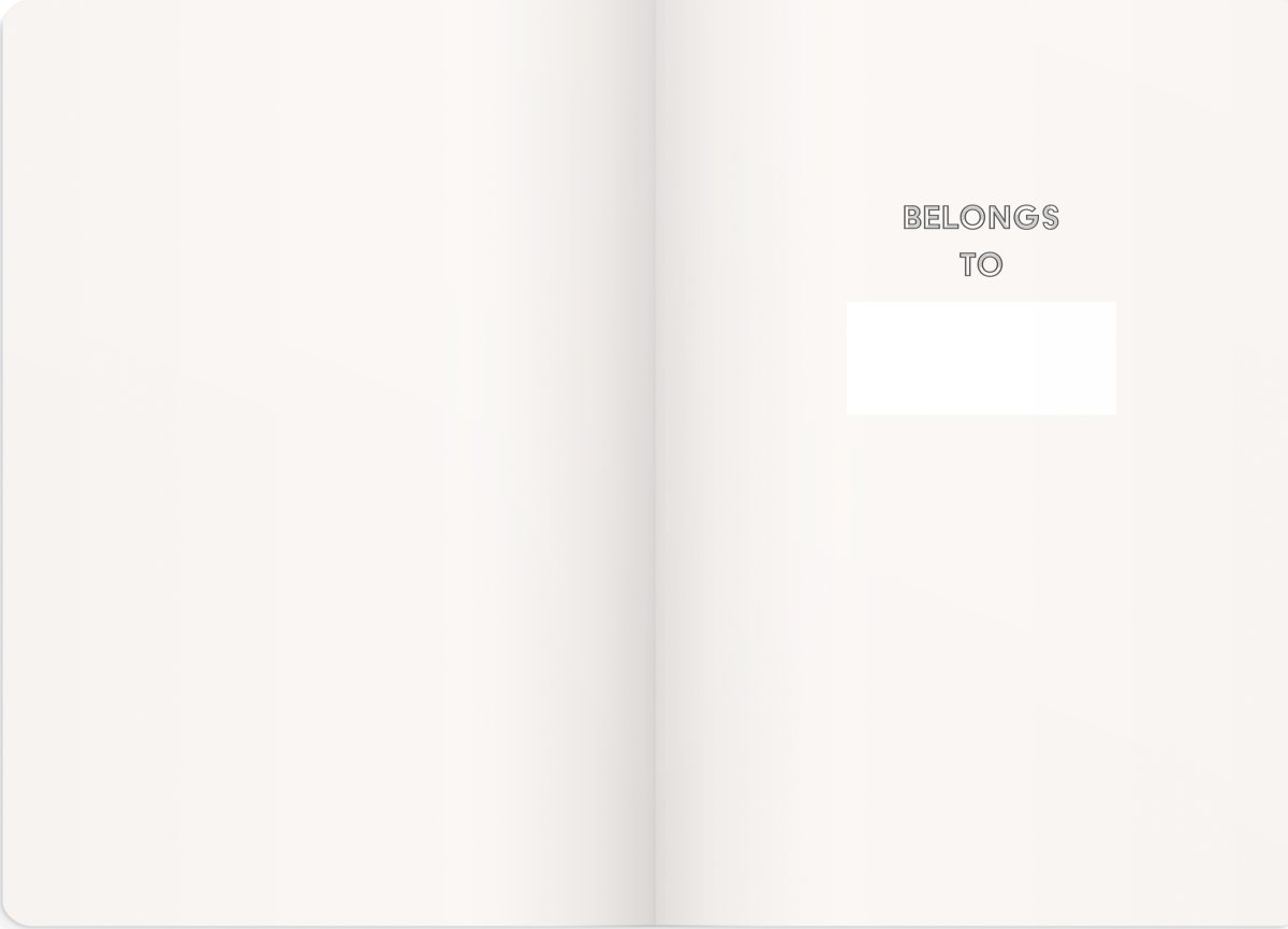 Burde Notebook Deluxe | B5 | Marmormönster
