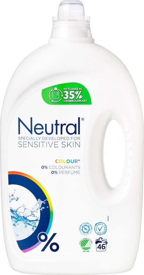 Flytande tvättmedel Neutral Colour+ 2300 ml