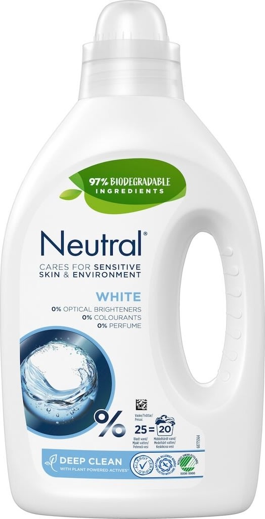 Neutralt flytande tvättmedel | White | 1 l