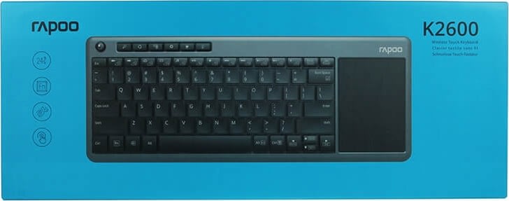 RAPOO K2600 trådlöst tangentbord | Grå
