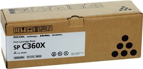 Richo C360X Lasertoner, svart, 10.000s