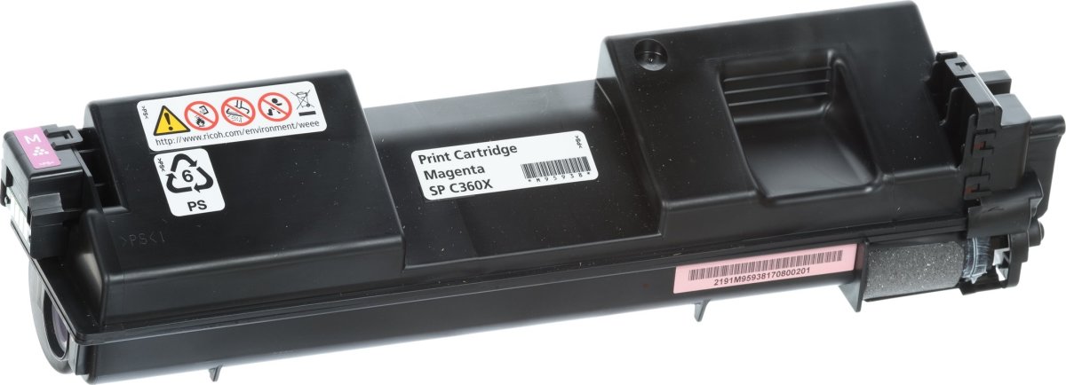 Richo C360X Lasertoner, magenta, 9.000s