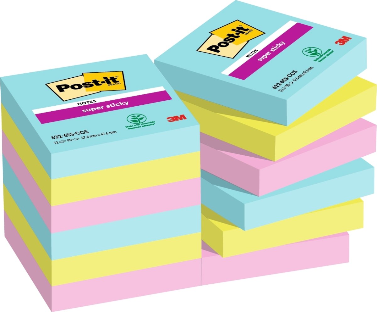 Post-it Super Sticky Notes | Cosmic | 47x47 mm