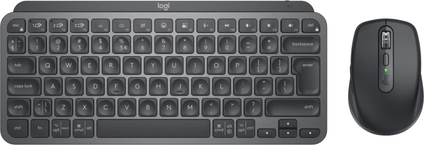 Logitech MX Keys Mini tangentbord och mus | svart