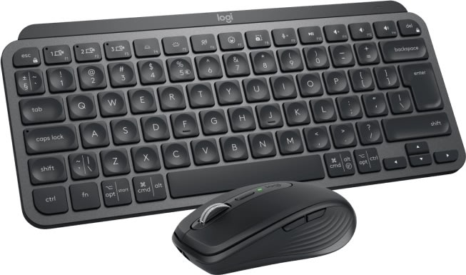 Logitech MX Keys Mini tangentbord och mus | svart