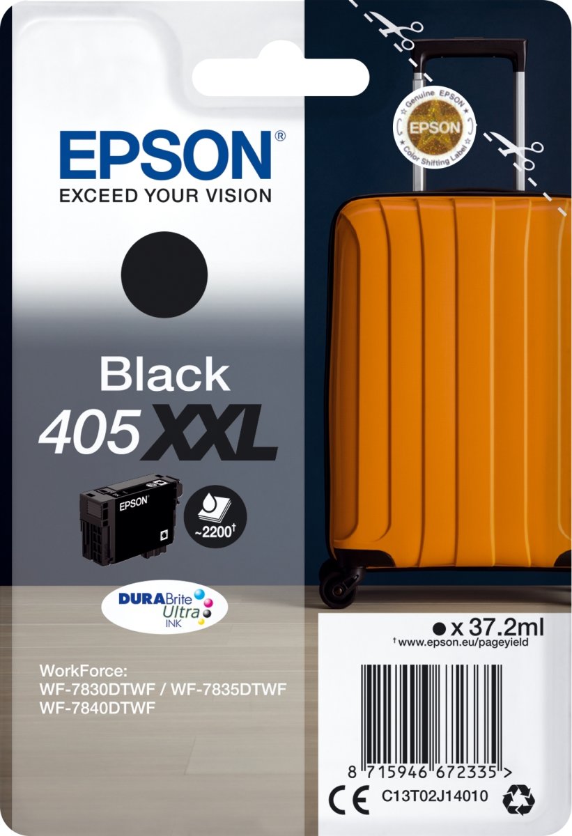 Epson T405 XXL bläckpatron | svart