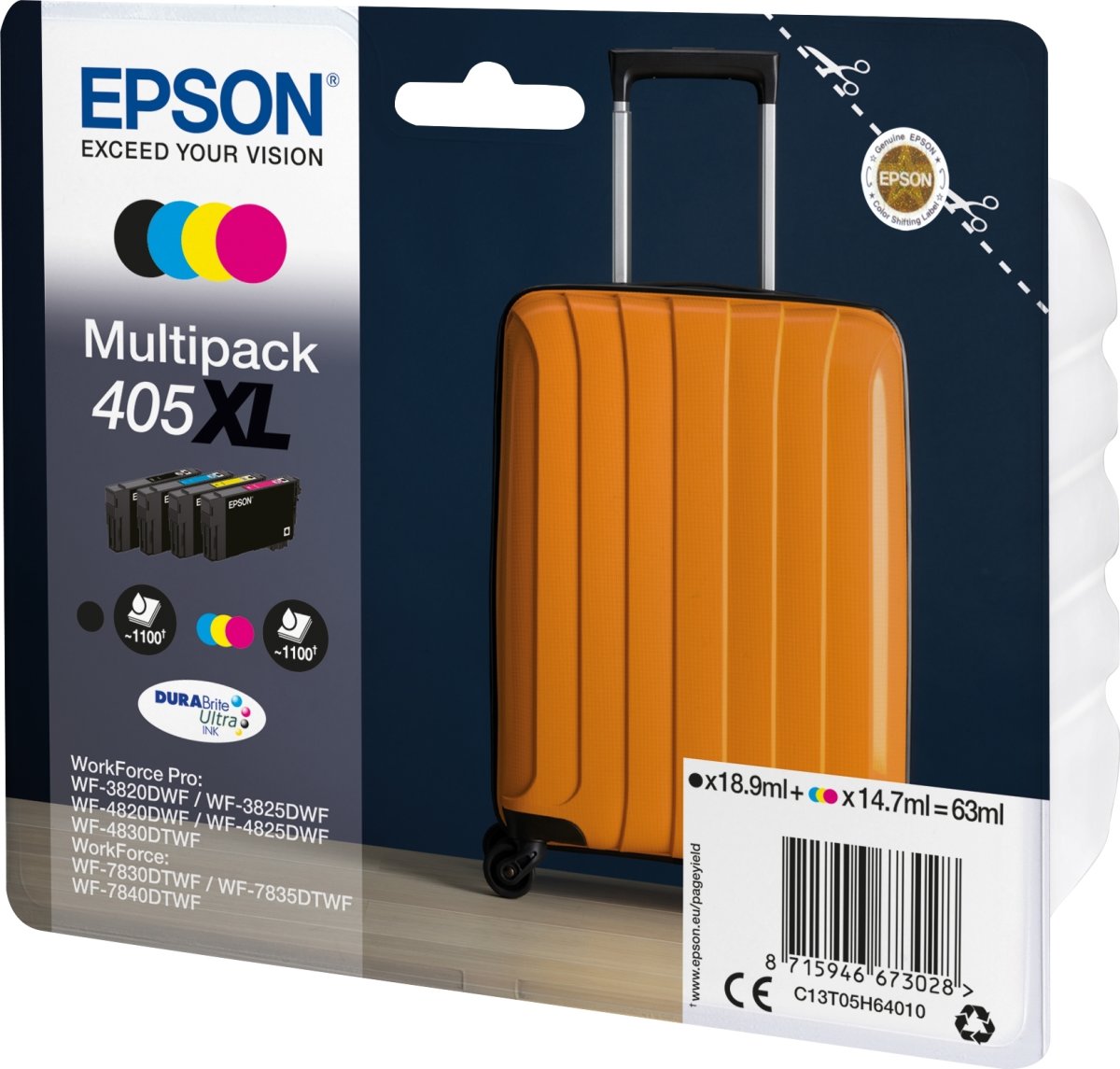 Epson 405XL bläckpatroner | multipack