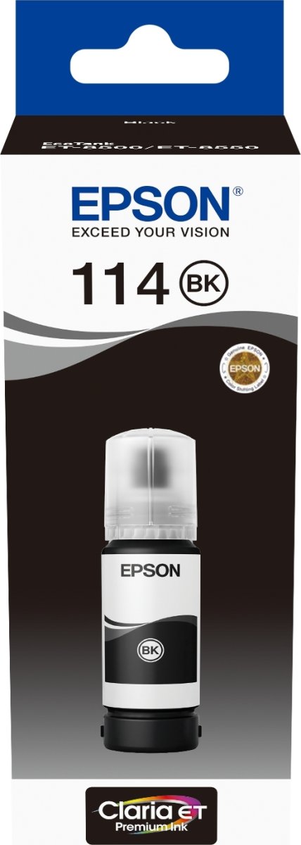 Epson 114 bläckpatron | svart pigment