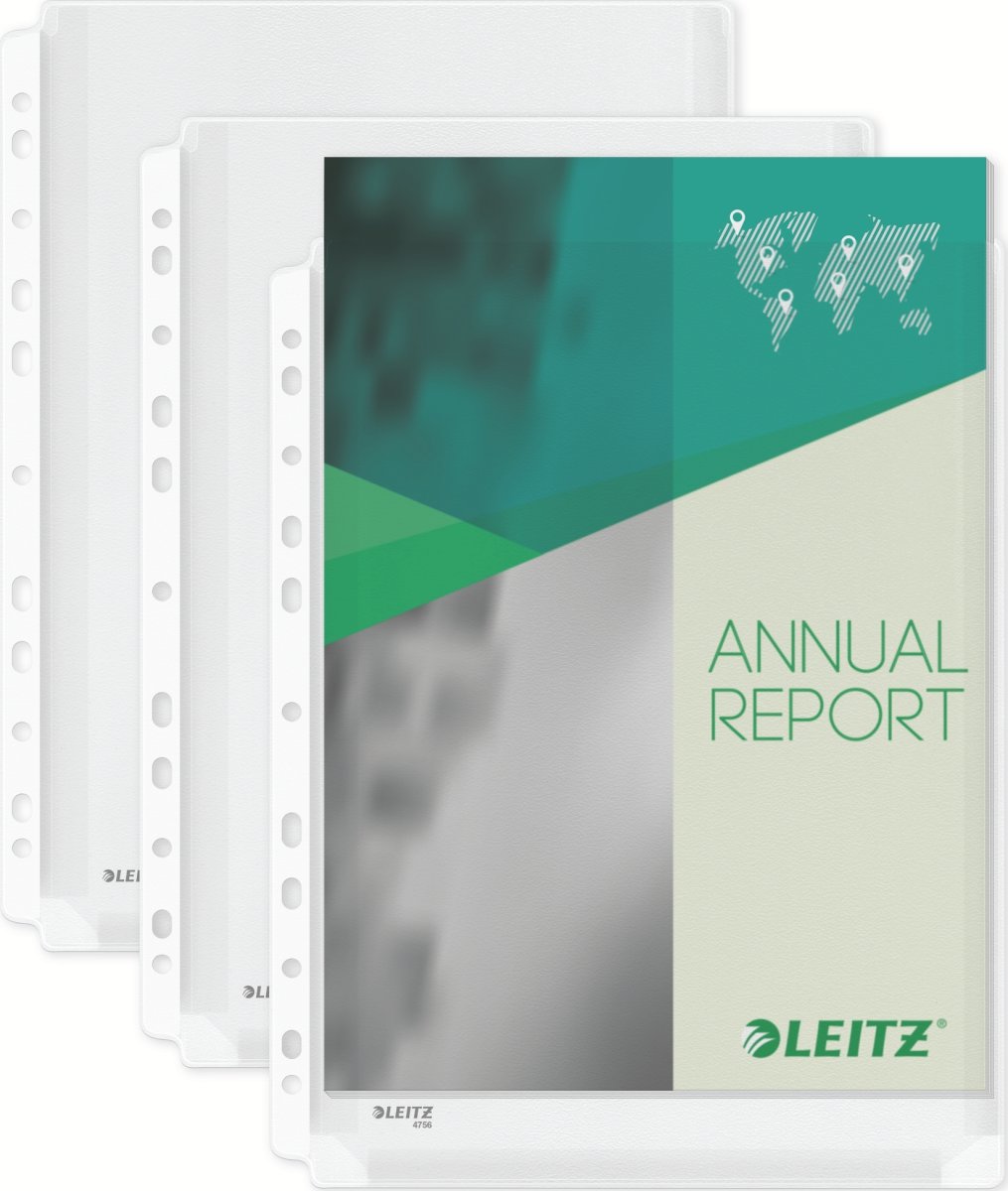 Leitz Plastficka | A4 | Expanderande | 10 st.