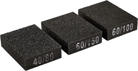 Probuilder slipsvampar, 3 st K40-K150