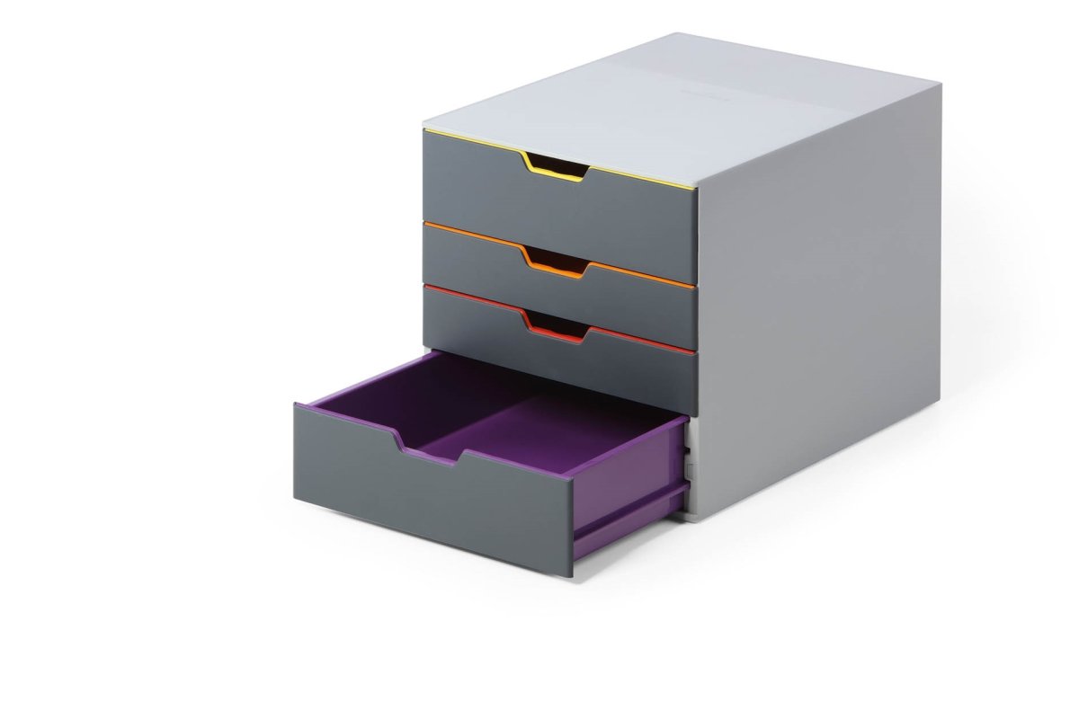 Durable Varicolor förvaringsbox med 4 lådor