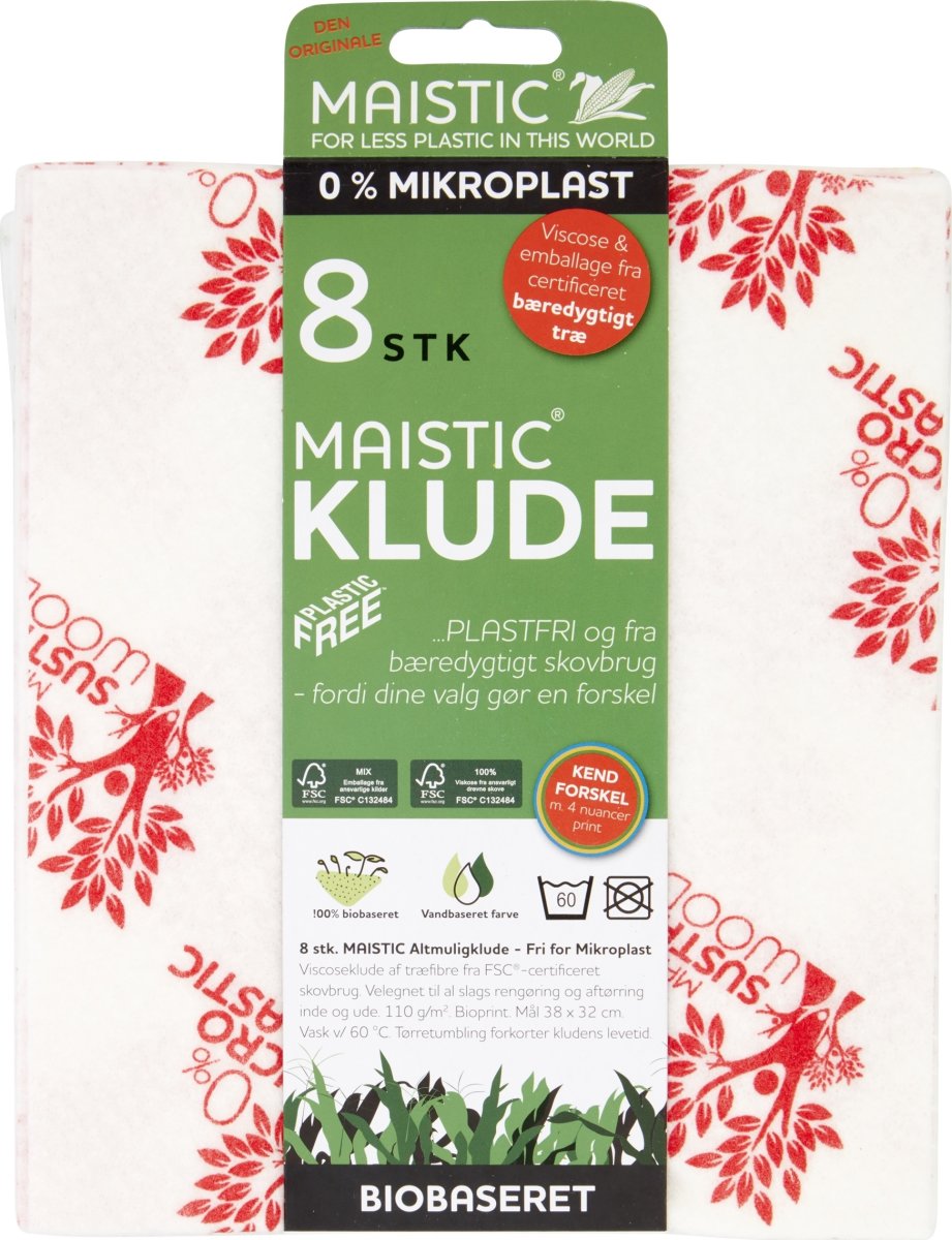 Disktrasa Maistic med tryck mikroplastfri 8 st