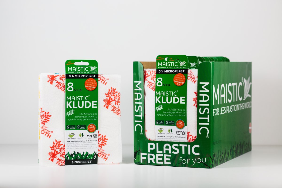 Disktrasa Maistic med tryck mikroplastfri 8 st