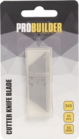Probuilder-knivblad, 55 mm, 10 st.