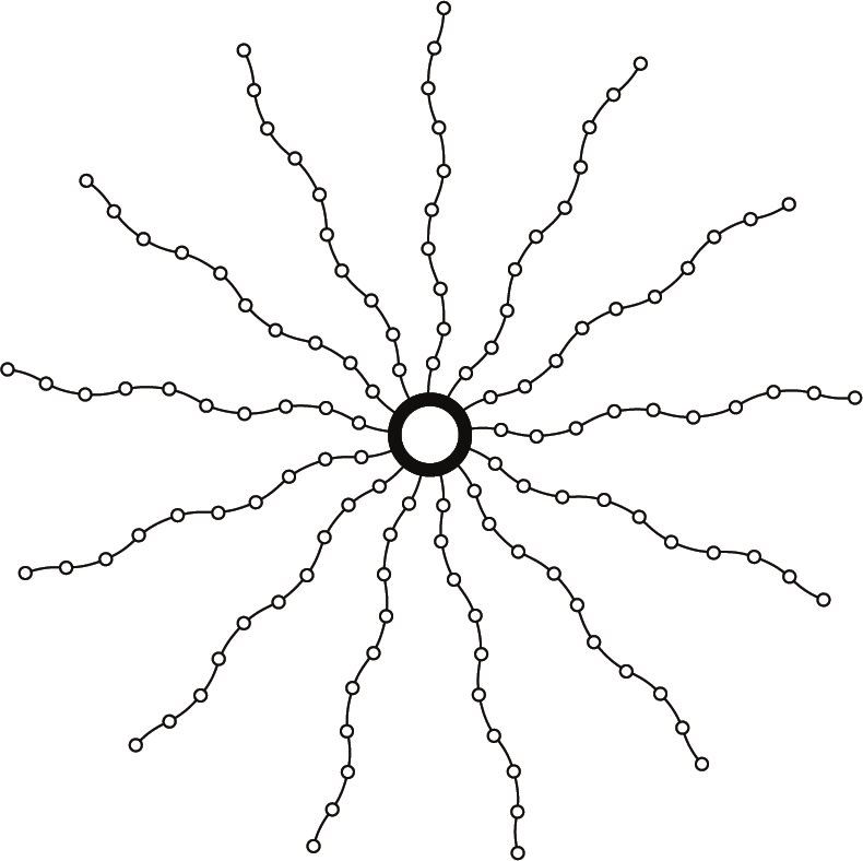 Knirke Julgransslinga 194 LED  L150 cm Vit