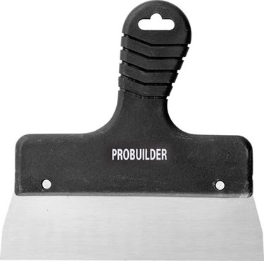 Probuilder spackelspade, 200 mm, rostfritt stål
